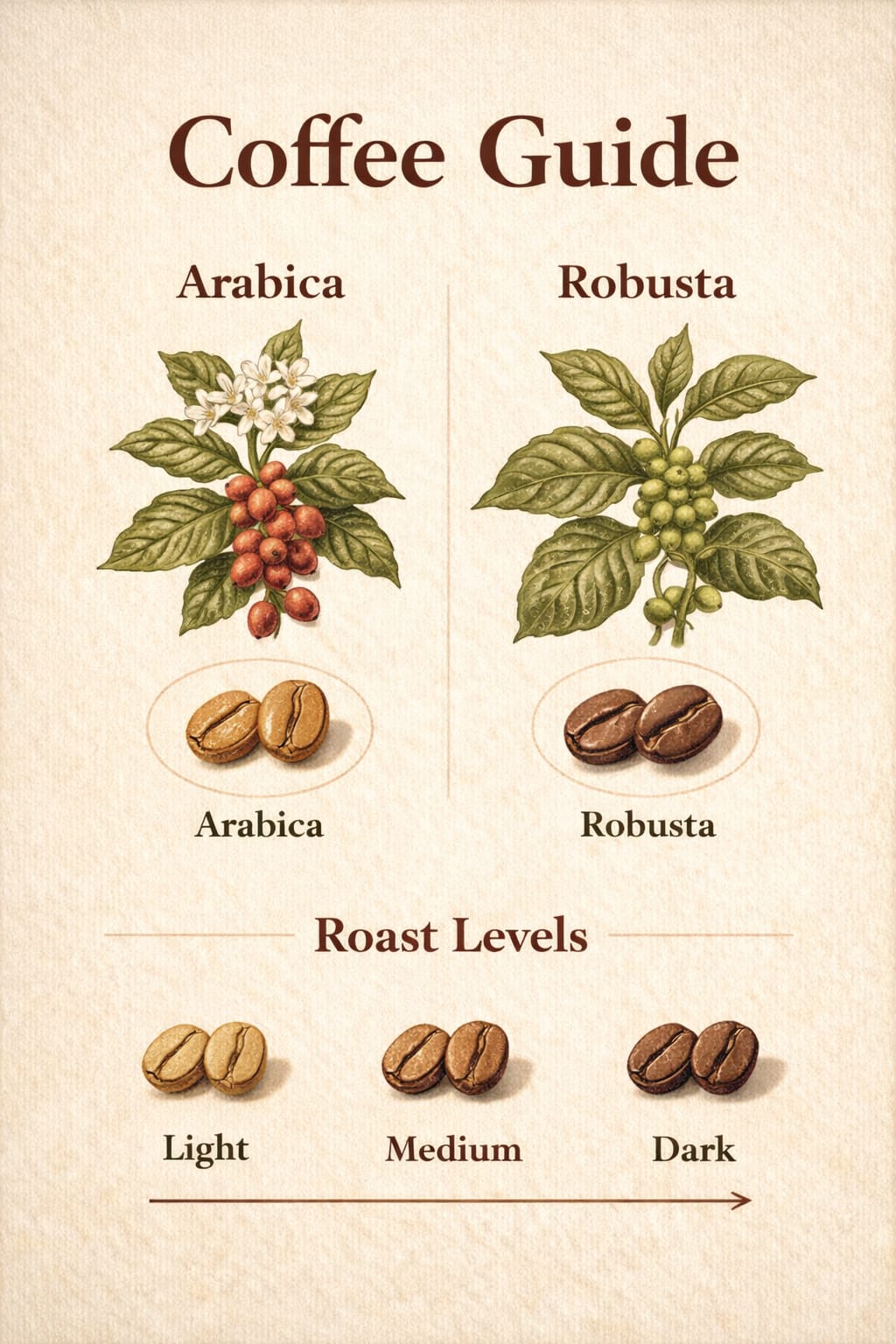 Arabica vs Rebusta